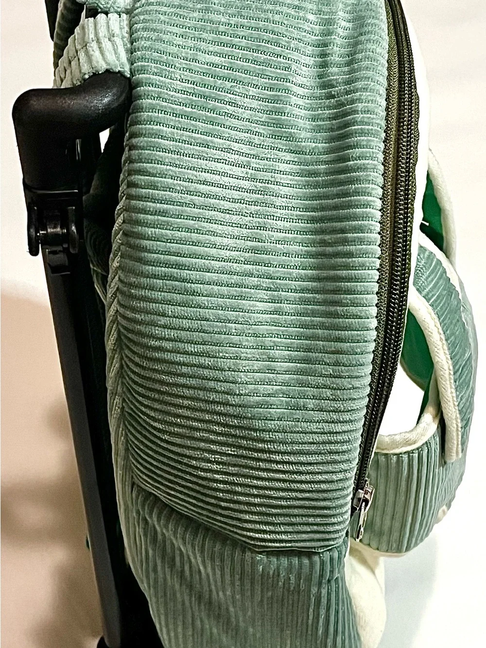 Popatu Trolley Rolling Backpack with  seat for a Stuffed Animal